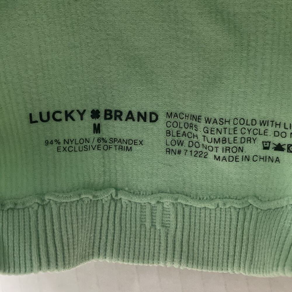 New Lucky Brand seamless comfort 3-pack super soft ribbed lounge sports bras - Picture 4 of 8